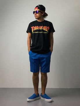 B-chanさん（メンズ・168cm）の夏コーディネート