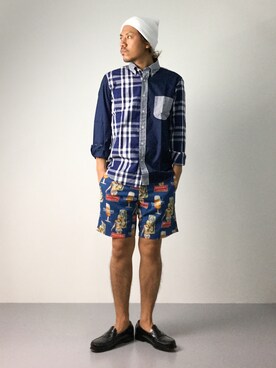 B-chanさん（メンズ・168cm）の夏コーディネート