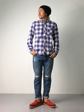 B-chanさん（メンズ・168cm）の夏コーディネート