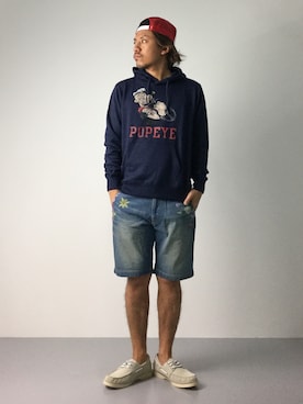 B-chanさん（メンズ・168cm）の夏コーディネート