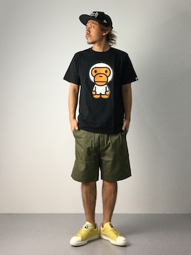 B-chanさん（メンズ・168cm）の夏コーディネート