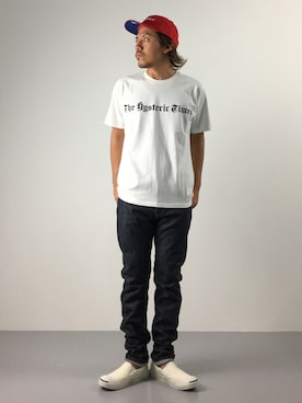「STUDIOUS SELECT（ステュディオスセレクト）のアイテム（パンツ）」を使った、B-chanさん（メンズ・168cm）の夏コーディネート