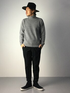 「スエードシューズ」｜B-chanさん（メンズ・168cm）の秋コーディネート