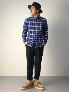 B-chanさん(メンズ・168cm)の秋コーディネート