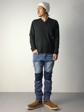 B-chanさん（メンズ・168cm）の秋コーディネート