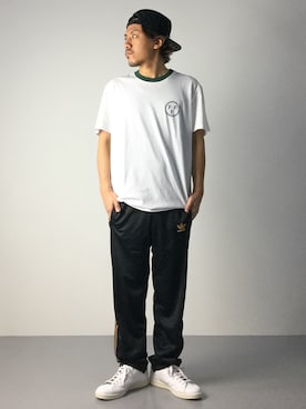 「WISM（ウィズム）のアイテム」を使った、B-chanさん（メンズ・168cm）の秋コーディネート