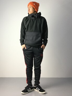 「URBAN RESEARCH Sonny Label（アーバンリサーチサニーレーベル）のアイテム（ニットキャップ/ビーニー）」を使った、B-chanさん（メンズ・168cm）の秋コーディネート