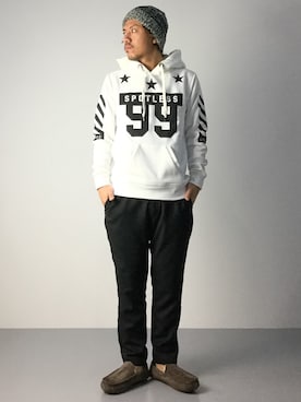 「UGG（アグ）のアイテム」を使った、B-chanさん（メンズ・168cm）の秋コーディネート