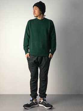 「URBAN RESEARCH（アーバンリサーチ）のアイテム（スニーカー）」を使った、B-chanさん（メンズ・168cm）の秋コーディネート