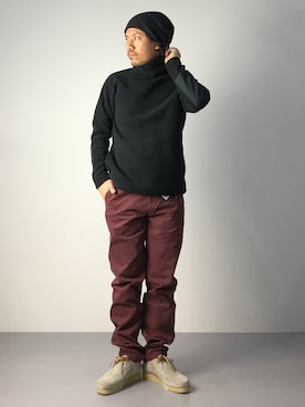 「URBAN RESEARCH（アーバンリサーチ）のアイテム（ブーツ）」を使った、B-chanさん（メンズ・168cm）の秋コーディネート