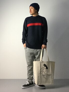 「FREE'S MART（フリーズマート）のアイテム」を使った、B-chanさん（メンズ・168cm）の秋コーディネート