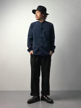 「WALLSALL（ウォルソル）のアイテム」を使った、B-chanさん（メンズ・168cm）の秋コーディネート