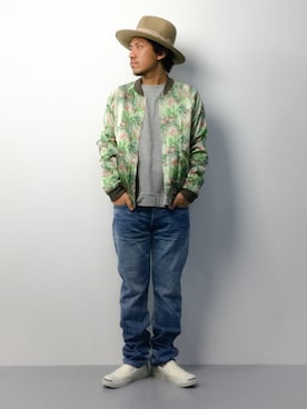 B-chanさん（メンズ・168cm）の冬コーディネート