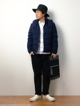 B-chanさん（メンズ・168cm）の冬コーディネート