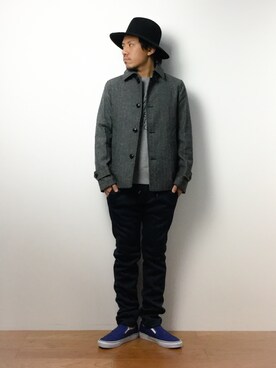 B-chanさん（メンズ・168cm）の冬コーディネート