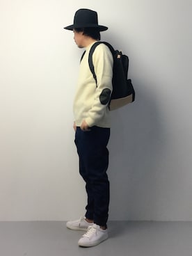 「DETAILS（ディテールズ）のアイテム」を使った、B-chanさん（メンズ・168cm）の冬コーディネート