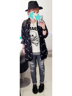 「RNA」｜「アイテム（シャツワンピース）」を使った、ちー♡さん（レディース・170cm）の秋コーディネート