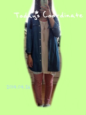 。華彩さんのコーディネート