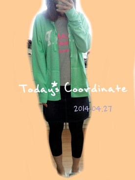 。華彩さんのコーディネート