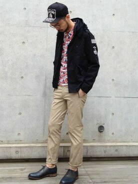 hysaoyama000さん（メンズ・175cm）の春コーディネート