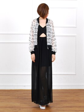「ウェッジソール」｜「アイテム（その他アウター）」を使った、STYLE-IMEMYさん（レディース・160cm）の夏コーディネート