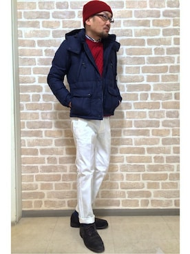 スーさんさん(メンズ・173cm)の冬コーディネート
