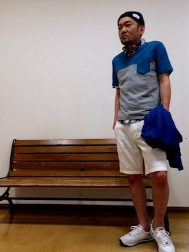 スーさんさん（メンズ・173cm）の春コーディネート