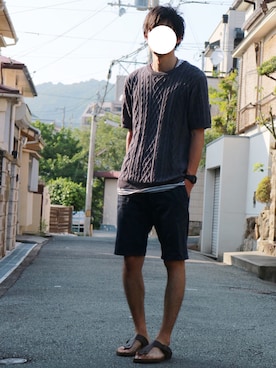 ワタルさん（メンズ・180cm）の夏コーディネート