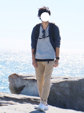 ワタルさん（メンズ・180cm）の秋コーディネート