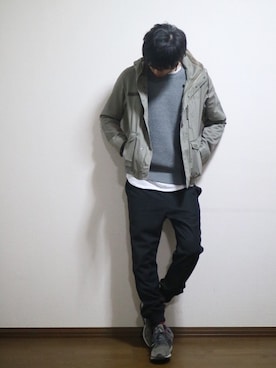 ワタルさん(メンズ・180cm)の冬コーディネート