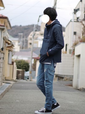 ワタルさん（メンズ・180cm）の冬コーディネート