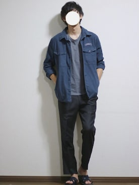 ワタルさん(メンズ・180cm)の春コーディネート