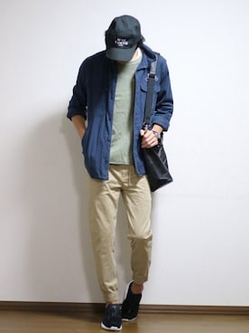 ワタルさん(メンズ・180cm)の秋コーディネート