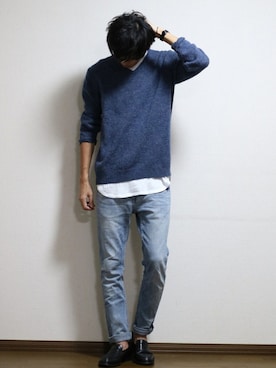 ワタルさん（メンズ・180cm）の秋コーディネート