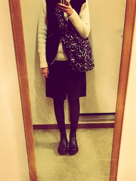 「ADIEU TRISTESSE（アデュートリステス）のアイテム（パンツ）」を使った、ゆかさん（レディース・166cm）の春コーディネート