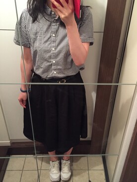 「GLOBAL WORK（グローバルワーク）のアイテム（その他）」を使った、Babbachanさん（レディース・165cm）の春コーディネート
