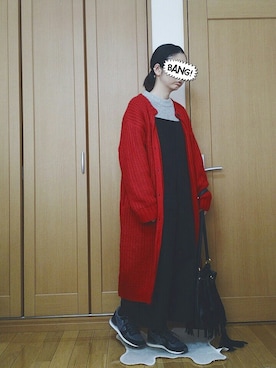 ばな奈さん(レディース・157cm)の冬コーディネート