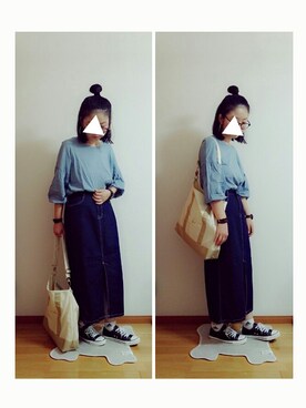 ばな奈さん（レディース・157cm）の夏コーディネート