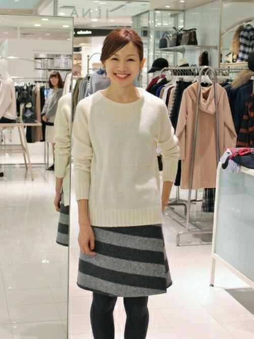 Suzy（IENA北千住店）｜IENAのニット・セーターを使ったコーディネート - WEAR