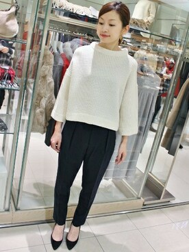 Suzyさん（レディース・159cm）の冬コーディネート