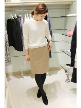 Suzyさん（レディース・159cm）の冬コーディネート