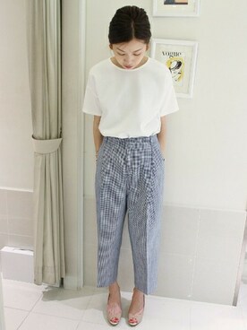 Suzyさん（レディース・159cm）の夏コーディネート