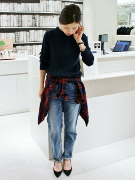 Suzyさん（レディース・159cm）の秋コーディネート