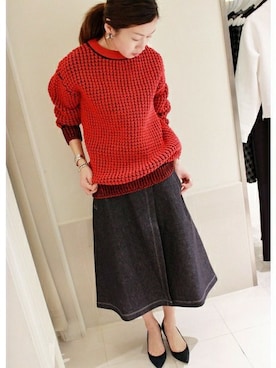 Suzyさん（レディース・159cm）の冬コーディネート