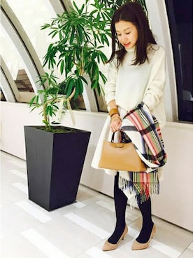 Suzyさん（レディース・159cm）の冬コーディネート