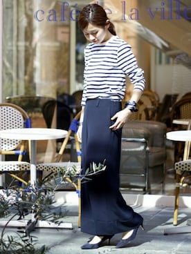 Suzyさん（レディース・159cm）の冬コーディネート