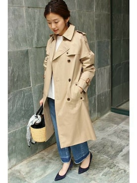 Suzyさん（レディース・159cm）の春コーディネート