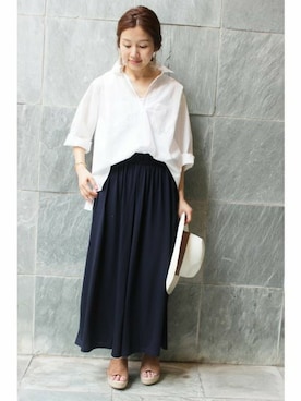 Suzyさん（レディース・159cm）の夏コーディネート