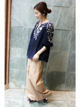 Suzyさん（レディース・159cm）の夏コーディネート