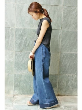 Suzyさん（レディース・159cm）の夏コーディネート